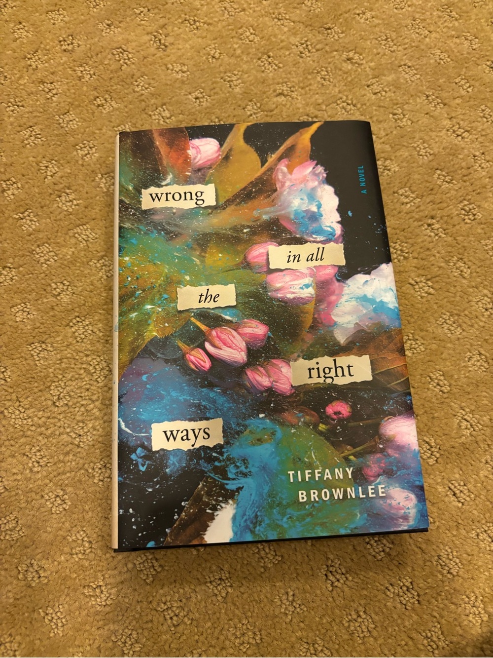 BOOK-Wrong in All the Right Ways by Tiffany Brownlee - Hard Cover 18 OP